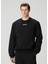 Siyah Logo Detaylı Sweatshirt 1