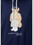 Lacivert Baskılı Sweatshirt 5