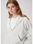 Gri Kapüşonlu Ince Ottoman Sweatshirt 2
