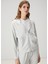 Gri Kapüşonlu Ince Ottoman Sweatshirt 4