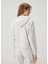 Gri Kapüşonlu Ince Ottoman Sweatshirt 5
