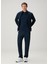 Classic Fit Abc Lacivert Pantolon 1