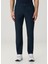 Classic Fit Abc Lacivert Pantolon 2