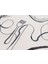 Poseidon Bej Nakışlı Runner 50X170 cm 2