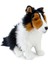 Oturan Çoban Köpeği Peluş Oyuncak 28 cm 2