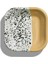 Mind Pop Sarı Emaye Kare Meze Tabağı 11 cm 2