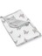 %100 Pamuk Iconique Lapin Gri Çift Kat Müslin Bebek Battaniyesi 65 x 65 cm 1