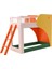 Tubi Bunk Bed Renkli Merdivenli Çocuk Ranza 90 x 190 cm 1