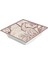 Bloom Pembe Desenli Porselen Dekoratif Tabak 1