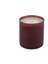 Buzlu Bordo Sandal Camlı Kutulu Mum 1
