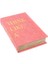 Pembe Gold Ahşap Dekoratif Kitap Kutu 1