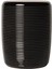 Onda Parlak Siyah Porselen Tabure Sehpa 33 cm 1