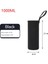 Taşınabilir Su Şişesi Yalıtımlı Neopren Tutucu Torba Torbası 750ML/1000ML/1500ML Seyahat Termos Kupası Ayarlanabilir Kayış Renkli: SIYAH-1000ML (Yurt Dışından) 1