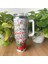 Noel Yeni Yıl Hediyesi 40OZ Portable Paslanmaz Çelik Kahve Kupası - Büyük Kapasiteli Leopar Baskı Saman Su Şişesi Kapasite: 1000-1500ML/RENK: C (Yurt Dışından) 1
