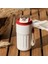 450ML Akıllı Termos Şişe Dijital LED Sıcaklık Kahve Kupa Kupa Paslanmaz Çelik Termal Kupa Tumbler Kupa Taşınabilir Vakum Şenlikleri Kapasite: 450ML/RENK: Beyaz Kırmızı (Yurt Dışından) 1