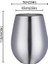 500ML Paslanmaz Çelik Tek Katman Titanyum Kaplama Şaraplı Şaraplar Bira Süt Kupası Içme Kupa Büyük Göbek Su Kupası Dalgalar: Sağı/kapasite: 401-500ML (Yurt Dışından) 1