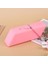 1pcs Silikon Kalem Kasası Büyük Kapasiteli Öğrenci Kalem Kasası Gradyan Dikdörtgen Kırtasiye Organizatör Kalem Kutusu Renk: Pembe (Yurt Dışından) 1
