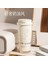 Yeni Su Şişesi Van Go-Gh Thermos Kahve Kupası 2025 Yeni Yüksek Görünümlü Çift Içme Fincanı Vadi Çiçek Hediyesi Su Kekliği: 500ML/RENK: Beyaz (Yurt Dışından) 1