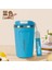 380ML Paslanmaz Çelik Kahve Yalıtımlı Kupa Çift Duvar Vakum Şişesi Sıcak Soğuk Yalıtımlı Kupa Taşınabilir Seyahat Kupa Kapasitesi: 380ML/RENK: Mavi (Yurt Dışından) 1