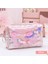 Kawaii Büyük Glitter Yıldız Kalem Kılıfı Lazer Deri Kalem Kutusu Makyaj Çantası Okul Kırtasiye Seyahat Malzemeleri Constriescolor: Pink (Yurt Dışından) 1