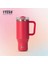 Tyeso 8866/8868 Termos Kupa Büyük Kapasite 900/1200ML Kapak Saman Tumbler Taşınabilir Taşınabilir Seyahat Paslanmaz Çelik Yalıtılmış Kupa Kapasite: 900ML/RENK: Gül Bengal (Yurt Dışından) 1