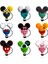 Sıcak Oyuncaklar Disney Serisi Karikatür Saman Kapak Kapağı 10MM Içecek Saman Tapası Yeniden Kullanılabilir Sıçrama Kanıtı Içme Fit Kupa Saman Kapağı Kolye Renk: 9pcs-5 (Yurt Dışından) 1