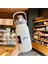 Tumbler Termo Şişesi Saman Paslanmaz Çelik Termal Su Şişesi ile Büyük Kapasite Soğuk ve Sıcak Termos Kupası Vakum Flask Flask Salonu Kapasite: 1300ML/RENK: Beyaz (Yurt Dışından) 1