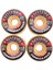 Spitfire Wheels Sokak Fırçalama Tekerleği Dans Tahtası Tekerleği Spitfire 52MM 101DURO Kaykay Tekerleği, 52MM 101DURO Siyah+Kırmızı (Yurt Dışından) 1