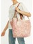 Ekru Pembe Kadın Alışveriş Çantası 2