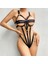 Arias Closet Fantezi Lastik Body Harness Siyah 1