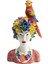 Deco Figurine Flower Girl Reçine Dekoratif Biblo 28 cm 1