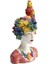 Deco Figurine Flower Girl Reçine Dekoratif Biblo 28 cm 2