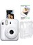 Instax Mini 12 Beyaz Fotoğraf Makinesi + 10'lu Film ve Şeffaf Kılıf Seti 1