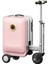 SE3SL Pembe Elektrikli Binilebilir Kabin Boy Scooter Valiz 3
