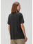 Siyah Baskılı T-Shirt 4