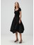 Rubble Siyah Midi Elbise 3