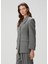 Fairway Gri Çizgili Yün Blazer 3
