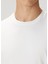 Kırık Beyaz Basic T-Shirt 5