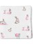 %100 Pamuk Bébé Lapin Rose Müslin Bebek Örtüsü 100X100 cm 1