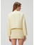 Vitania Sarı Tweed Ceket 4