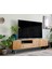 Sandık Keten Yağlı Meşe Tv Ünitesi 202 cm 4