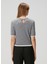 Mylesio Gri Kısa Kollu Yün Triko 4