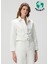 Beyaz Denim Ceket 1