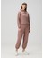 Gül Kurusu Fermuarlı Sweatshirt 2