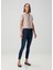 Slim Illusion Luxe Koyu Mavi Skinny Jean Pantolon 1