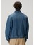 Mavi Logo Nakışlı Denim Bomber Ceket 5