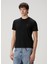 Siyah Organik Pamuk T-Shirt 3