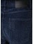Lacivert Taş Baskılı Jean Pantolon 5