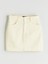 Yeni Sezon Dar Fit Mini Jean Etek 5