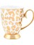 Louis Leopard Gold 24 Ayar Altın Kaplama Mug 1